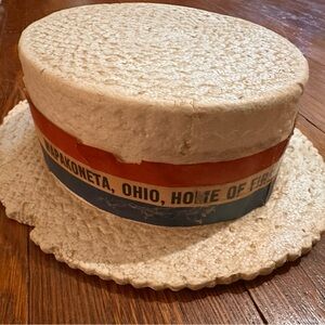 Neil Armstrong Reserved Ticket for Homecoming With Pin And Wapakoneta, Ohio Hat